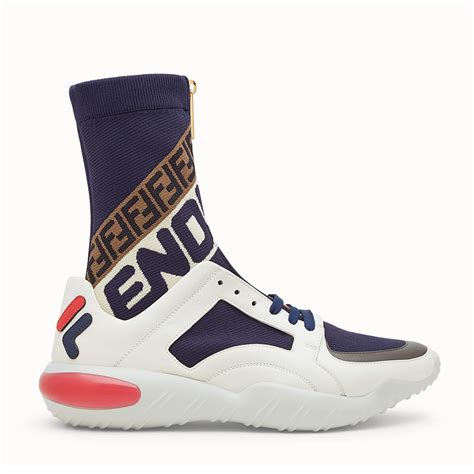 scarpe fendi fila con tacchi